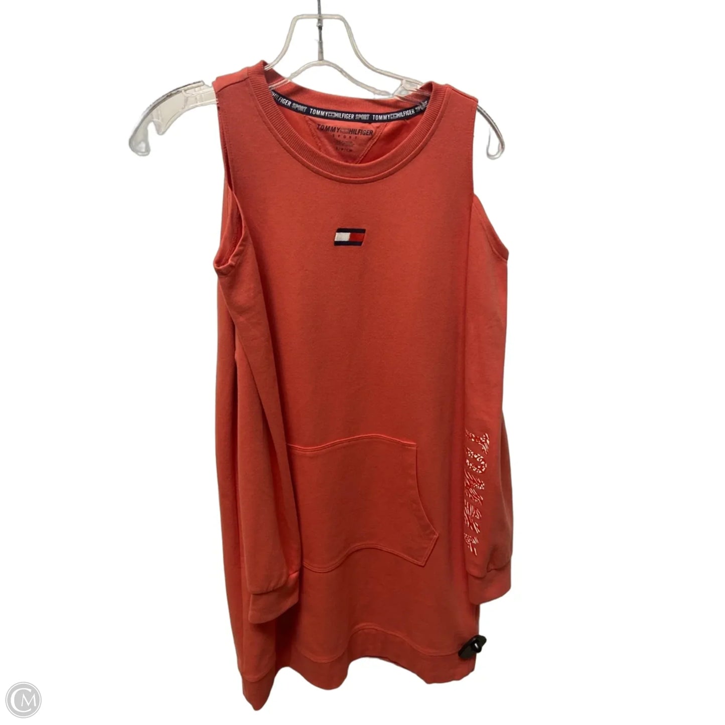 Athletic Dress By Tommy Hilfiger In Coral, Size: Sp