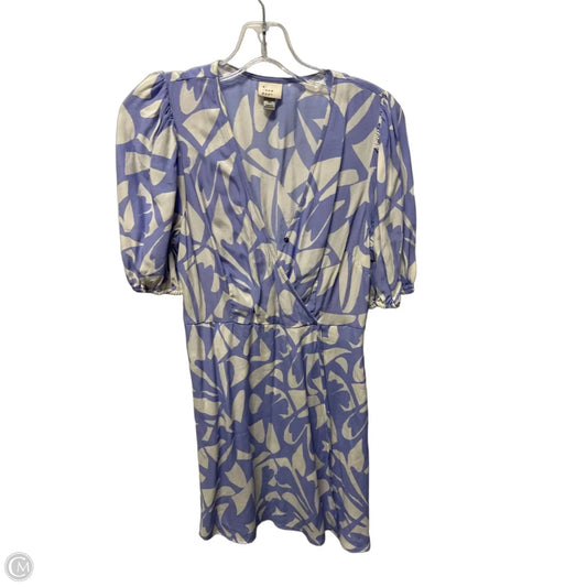 Dress Casual Short By A New Day In Purple & White, Size: Xs