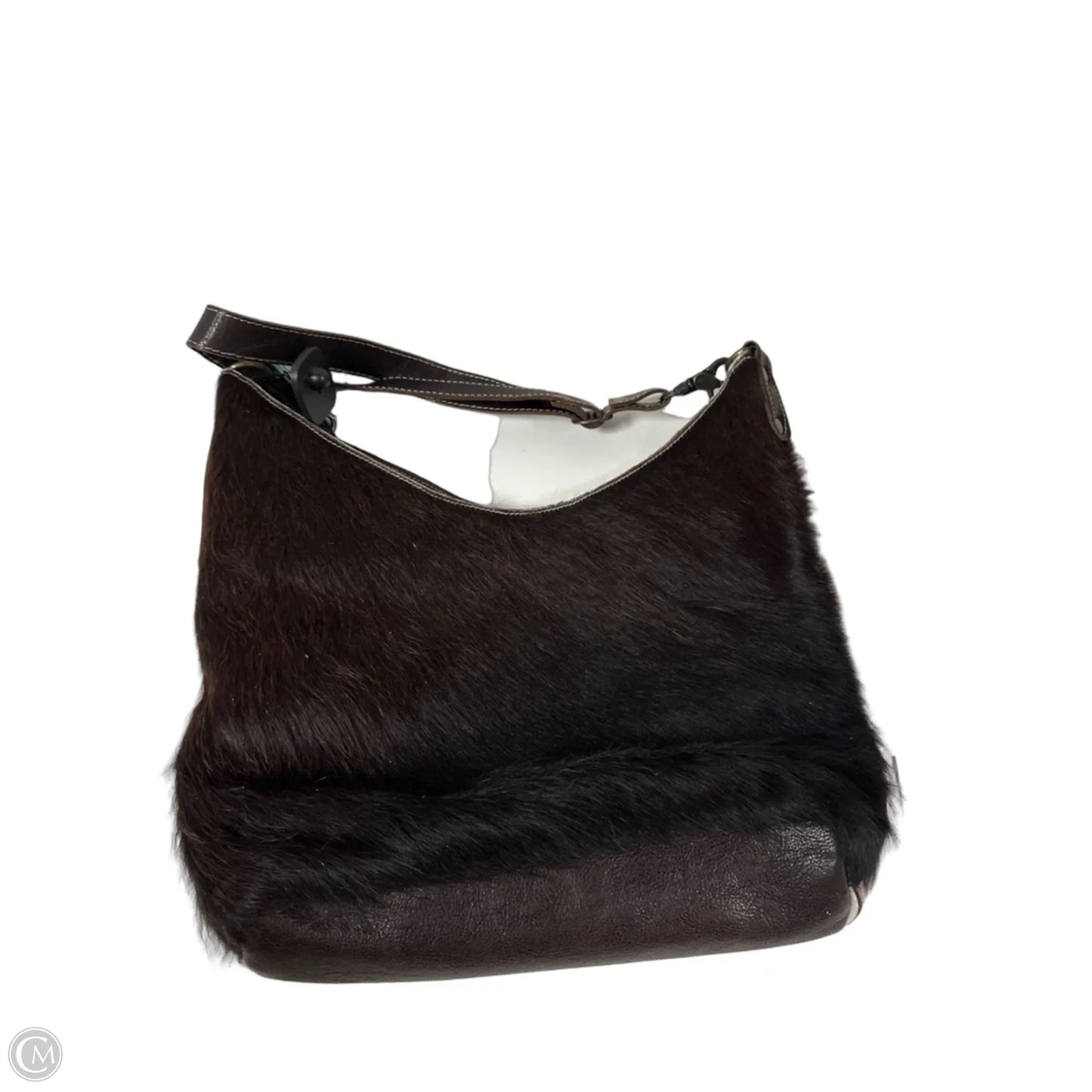 Tote Leather By Myra, Size: Large