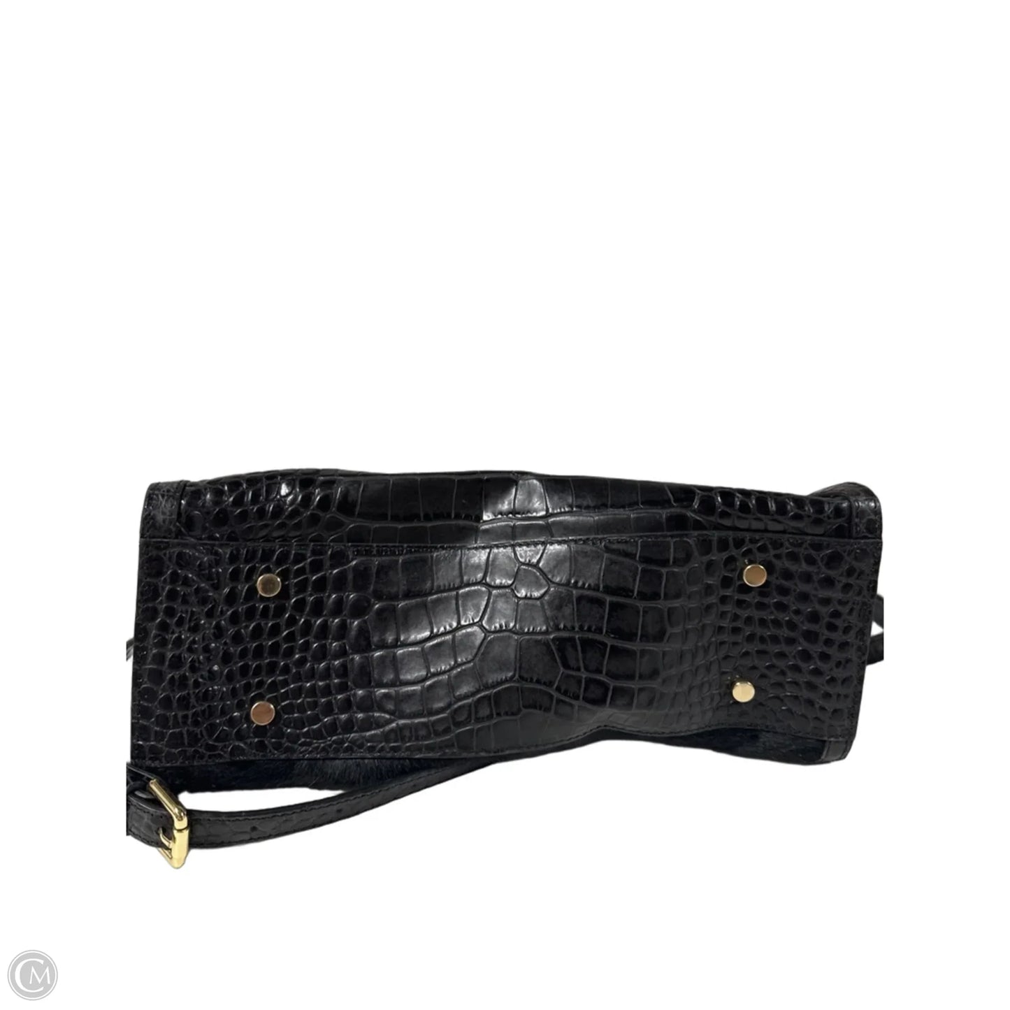 Handbag Leather By Clothes Mentor, Size: Medium