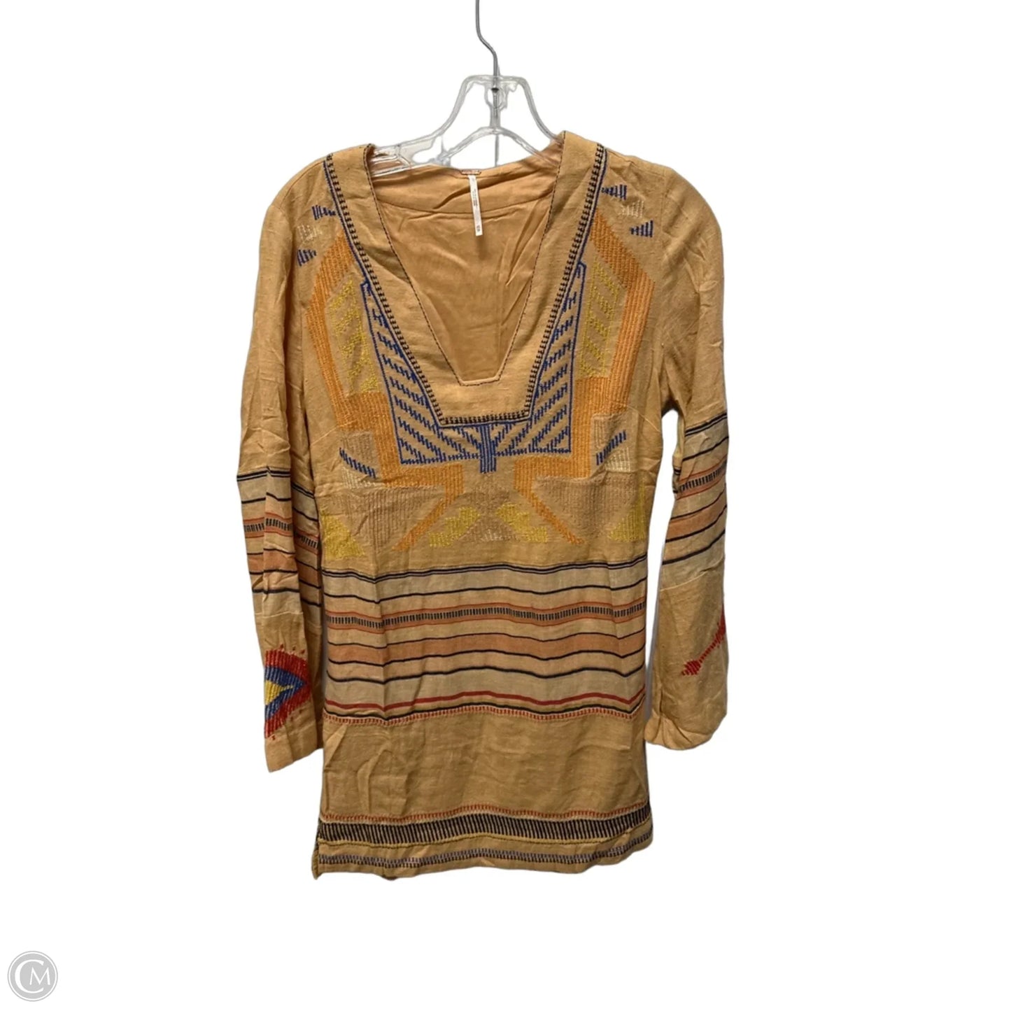 Dress Casual Short By Free People In Orange, Size: Xs