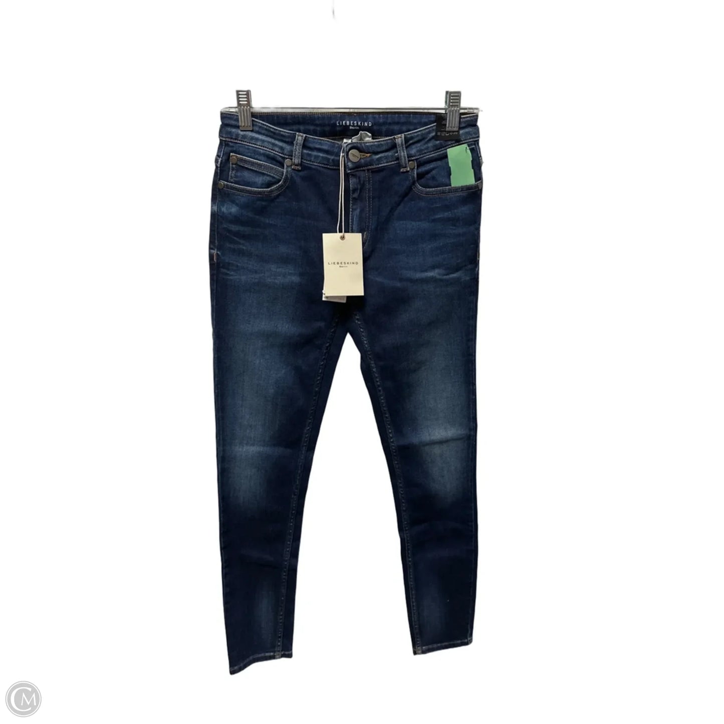 Jeans Skinny By Liebeskind In Blue Denim, Size: 4