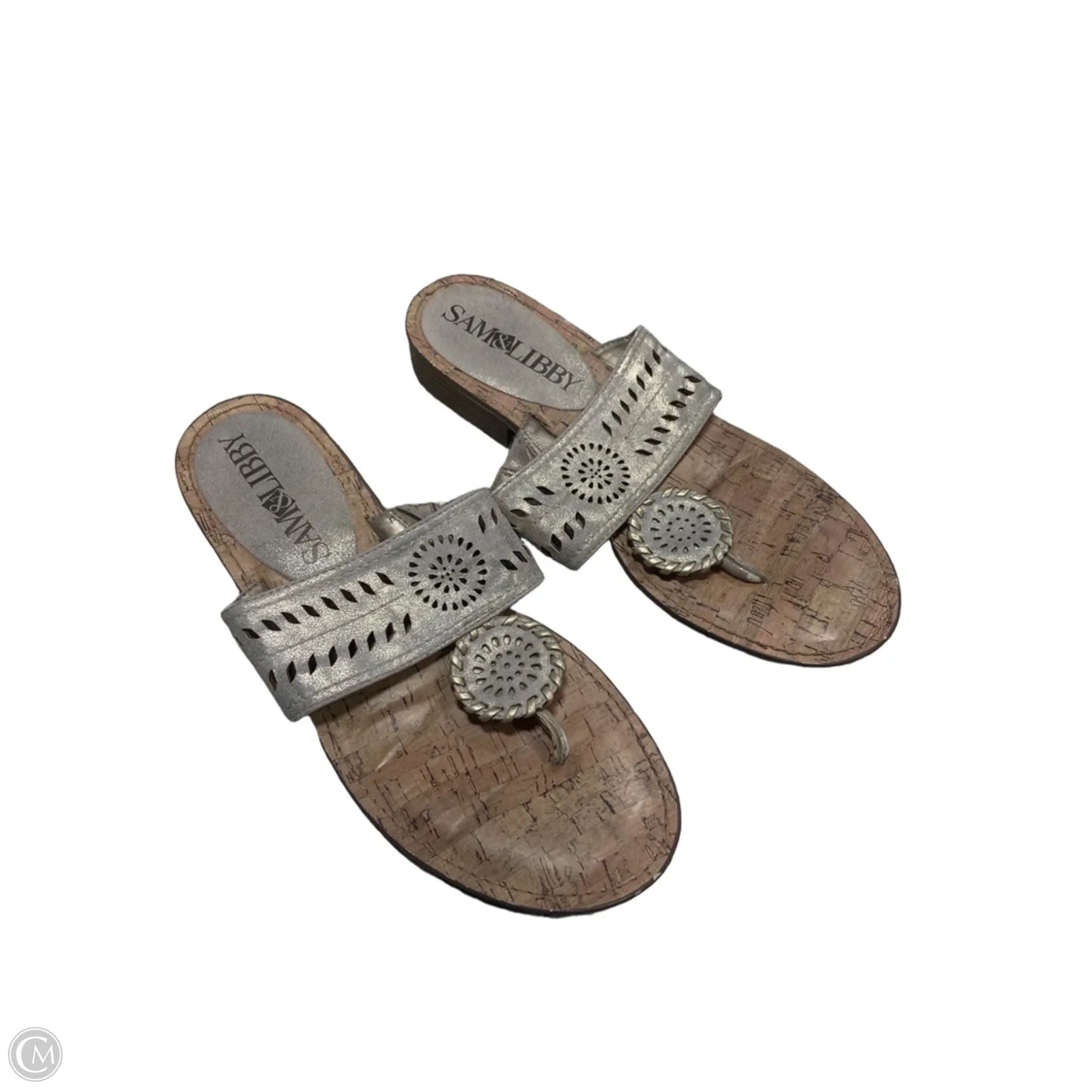 Sandals Flats By Sam And Libby In Taupe, Size: 10