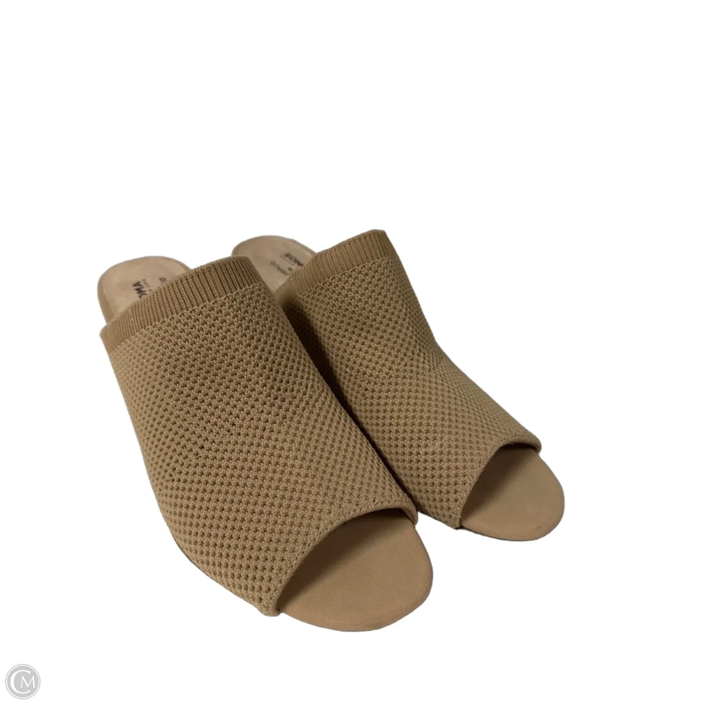 Sandals Heels Block By Sonoma In Taupe, Size: 10
