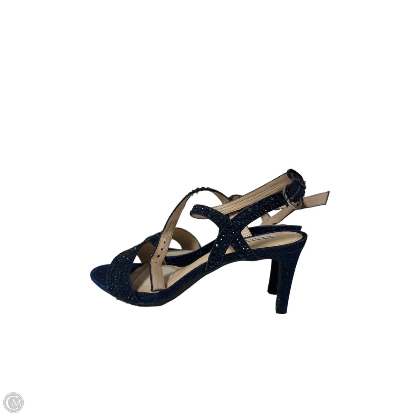 Sandals Heels Stiletto By Alex Marie In Blue, Size: 7.5