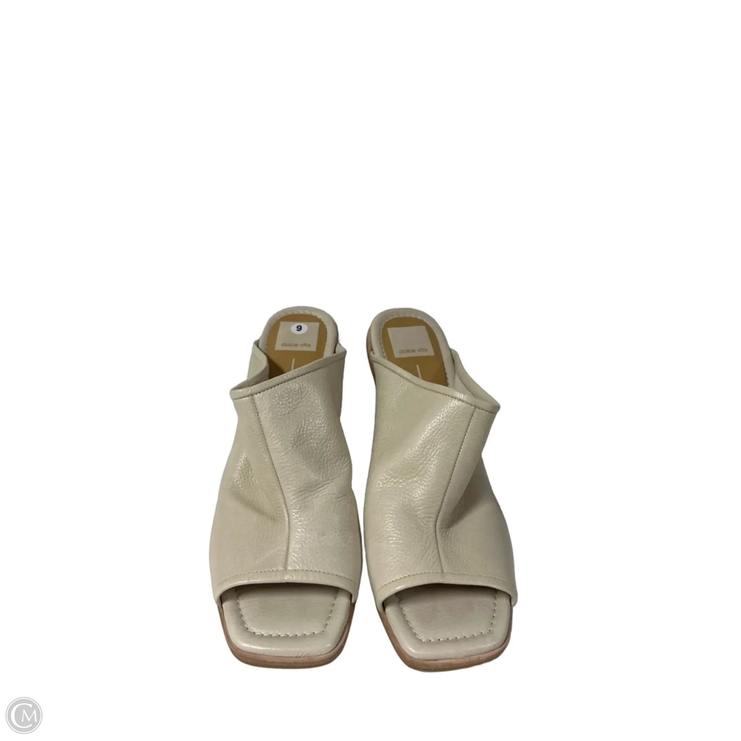 Sandals Heels Block By Dolce Vita In Cream, Size: 9