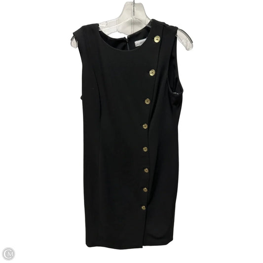 Dress Work By Calvin Klein In Black, Size: M