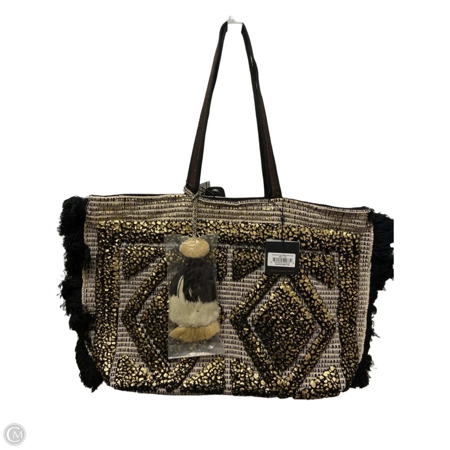 Tote By Clothes Mentor, Size: Large