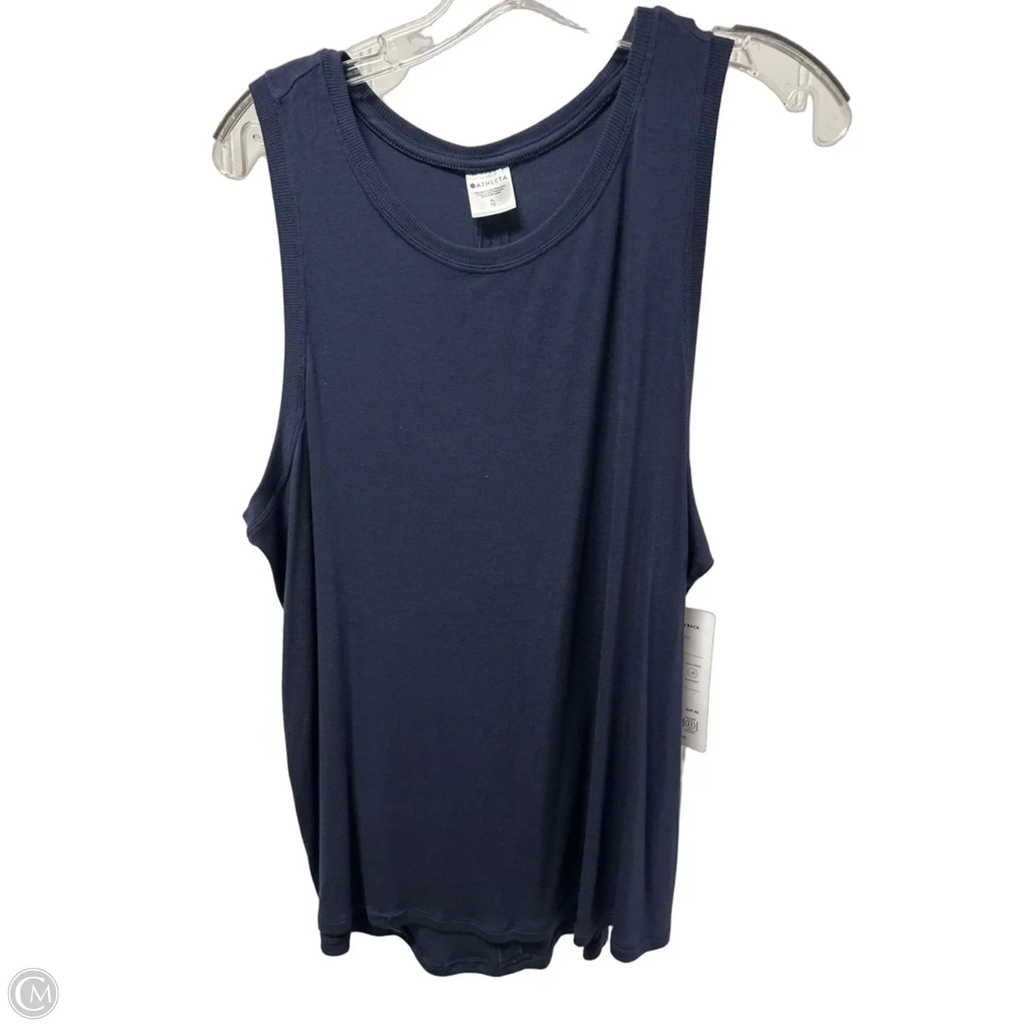 Athletic Tank Top By Athleta In Navy, Size: Xl