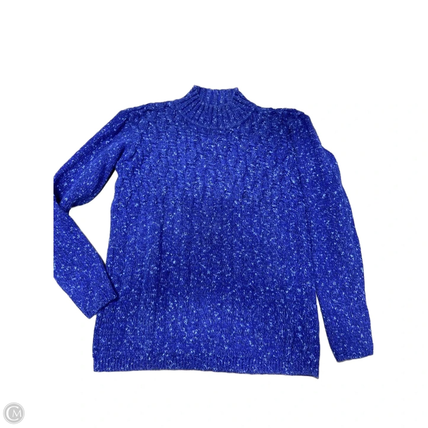 Sweater By Liz Claiborne In Blue, Size: S