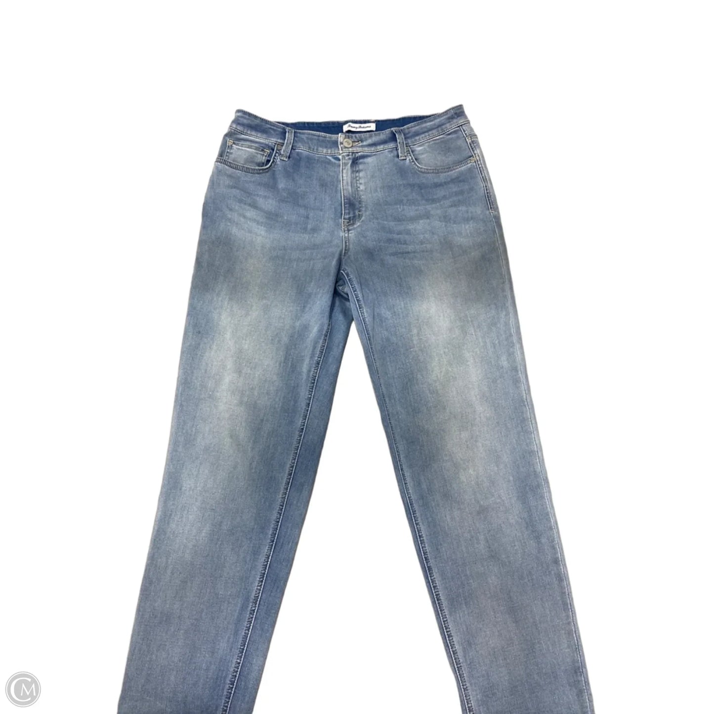 Jeans Straight By Tommy Bahama In Blue Denim, Size: 14