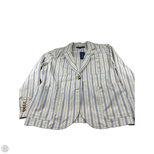 Blazer By Tommy Hilfiger In Beige, Size: Xl