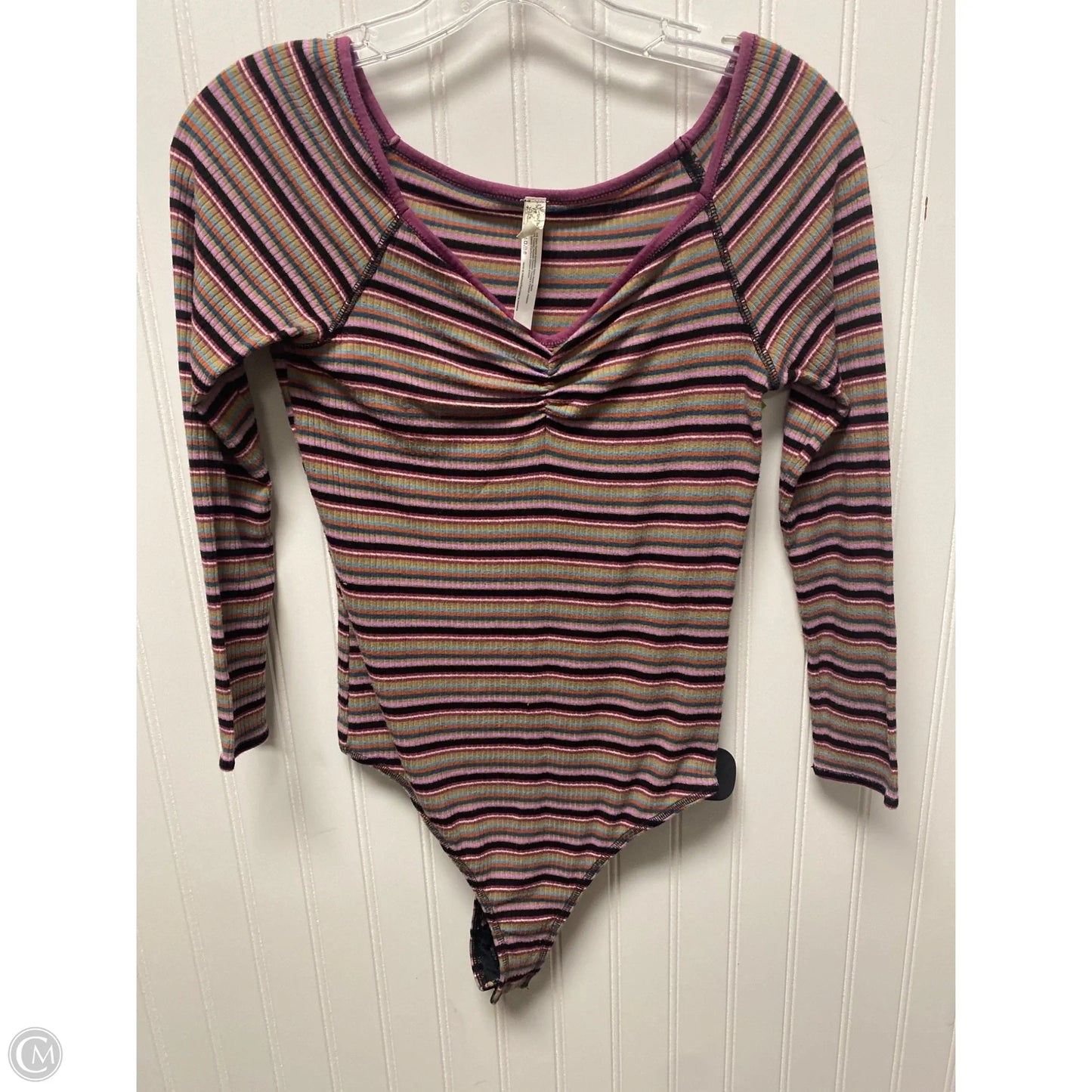 Bodysuit By Free People In Striped Pattern, Size: S