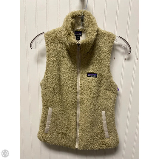 Vest Faux Fur & Sherpa By Patagonia In Beige, Size: Xs
