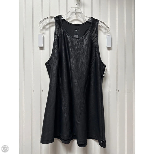 Athletic Tank Top By Livi Active In Black, Size: 1x