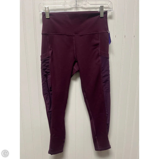 Athletic Leggings By Fabletics In Purple, Size: S