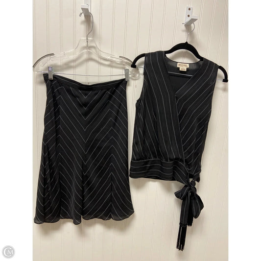 Skirt Set 2pc By Michael By Michael Kors In Black, Size: Xs