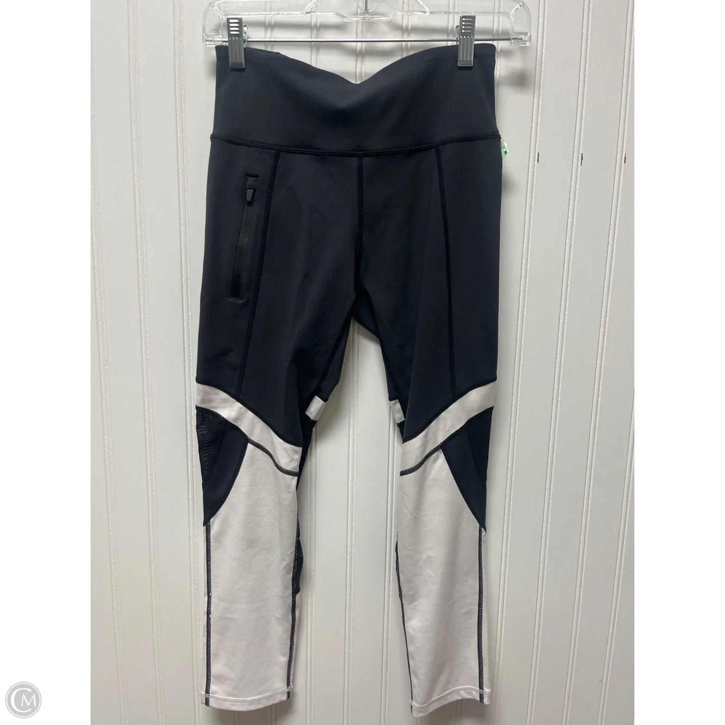 Athletic Leggings By Nanette Lepore In Black & White, Size: S
