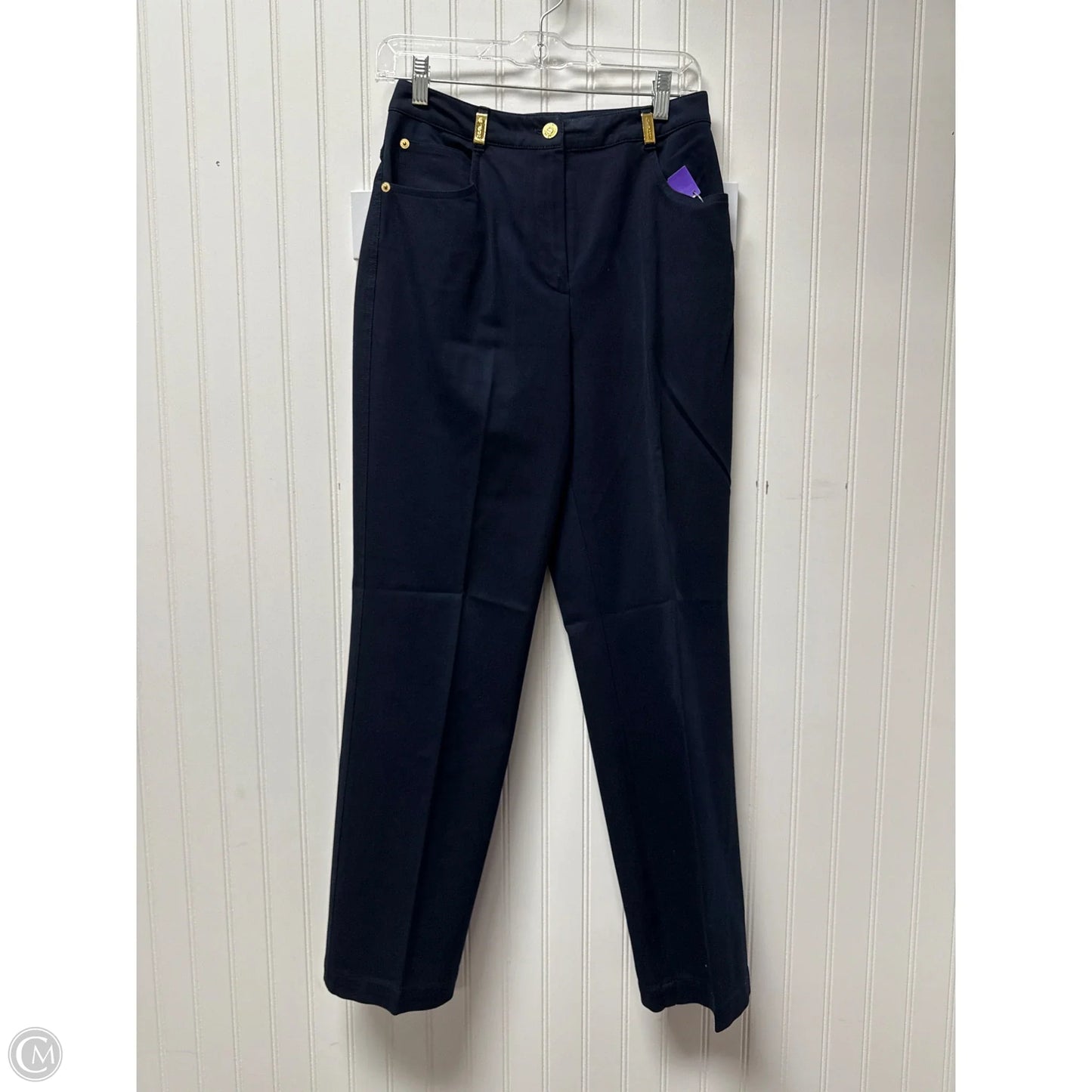 Pants Designer By St. John In Navy, Size: 4