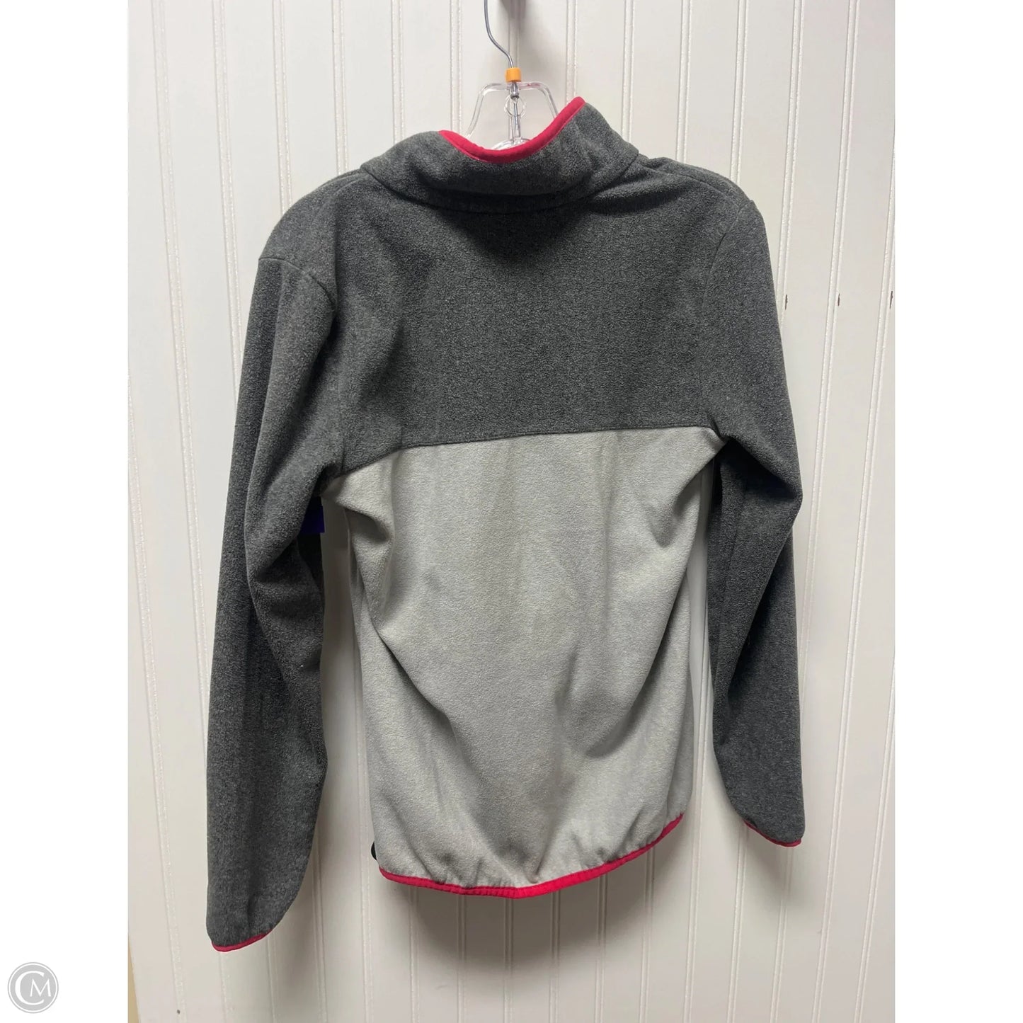 Jacket Fleece By Columbia In Grey, Size: S