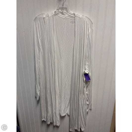 Cardigan By Lane Bryant In White, Size: 4x