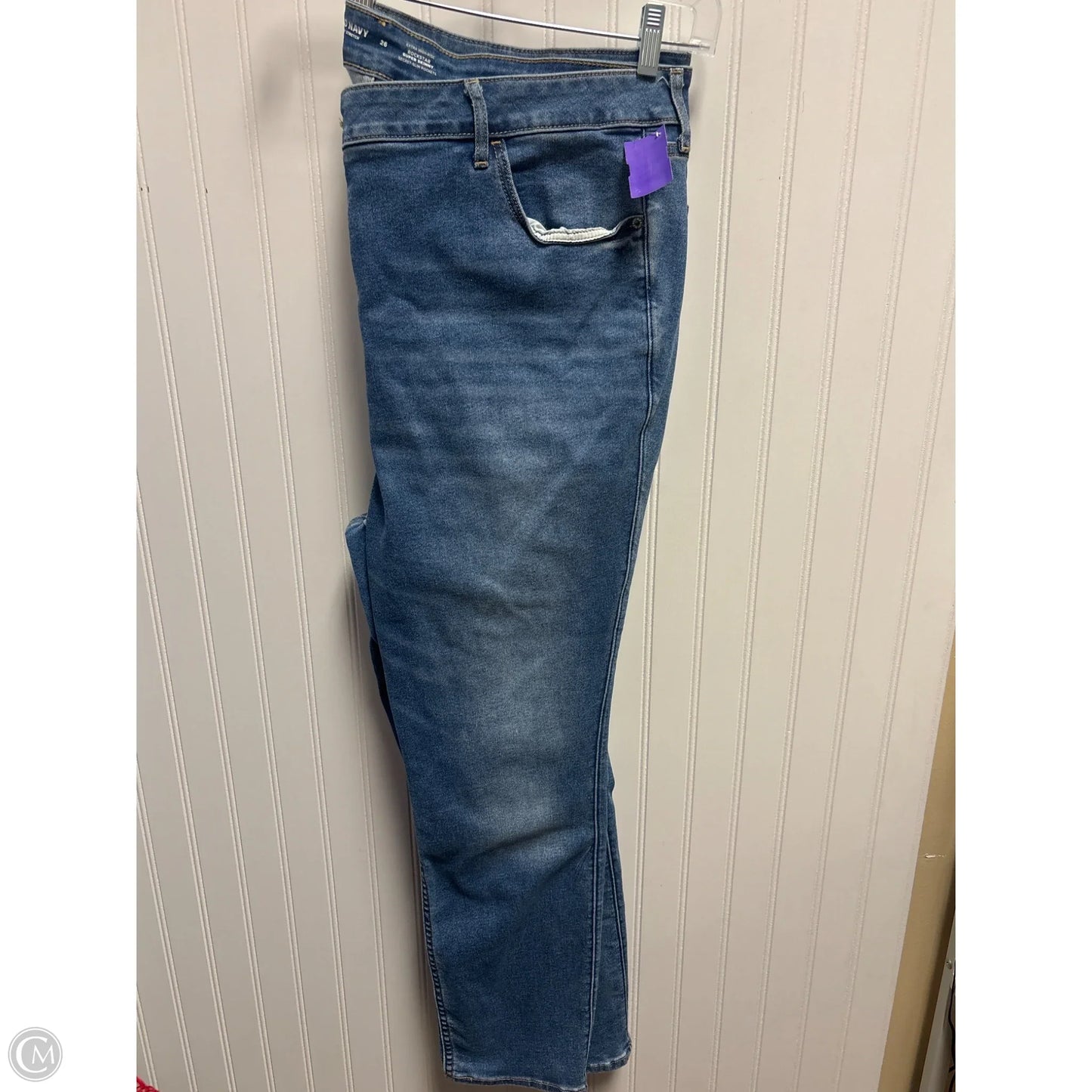 Jeans Skinny By Old Navy In Blue Denim, Size: 26