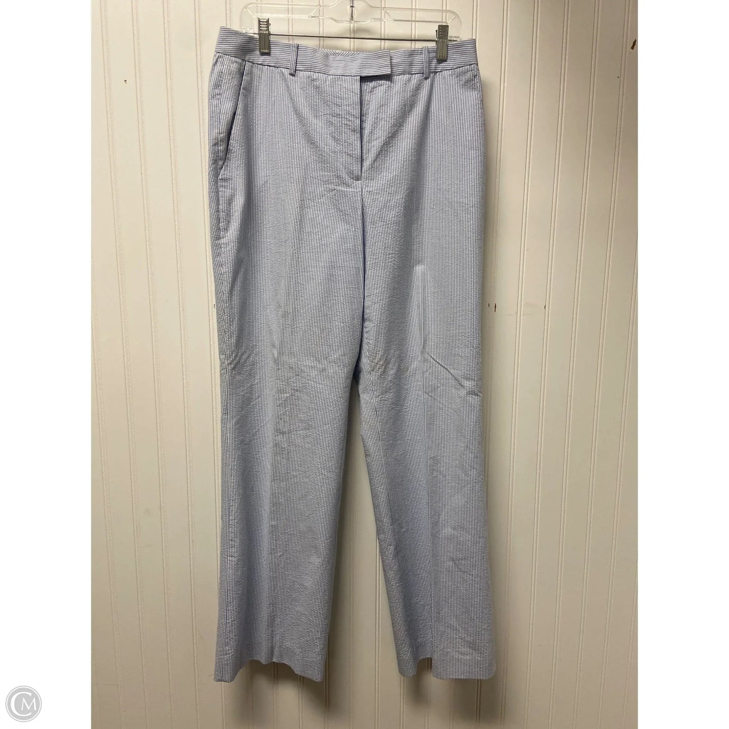 Pants Dress By Brooks Brothers In Striped Pattern, Size: 12