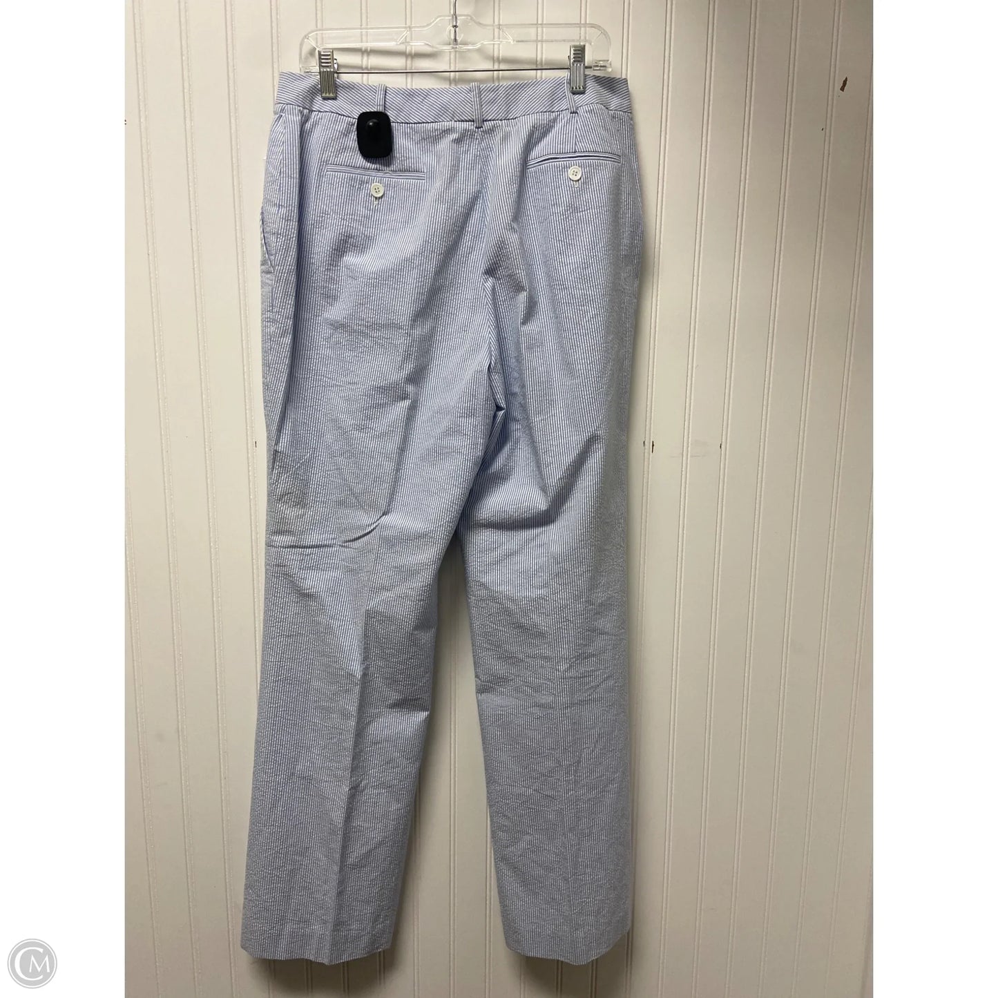 Pants Dress By Brooks Brothers In Striped Pattern, Size: 12