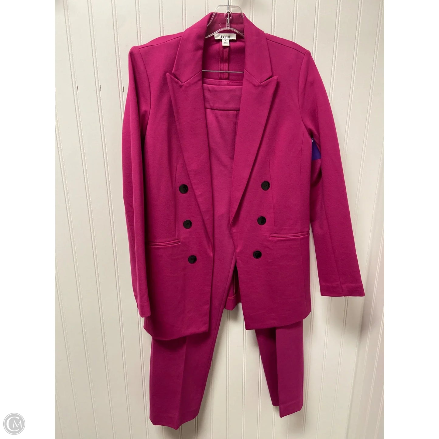 Pants Suit 2pc By Bar Iii In Pink, Size: 6