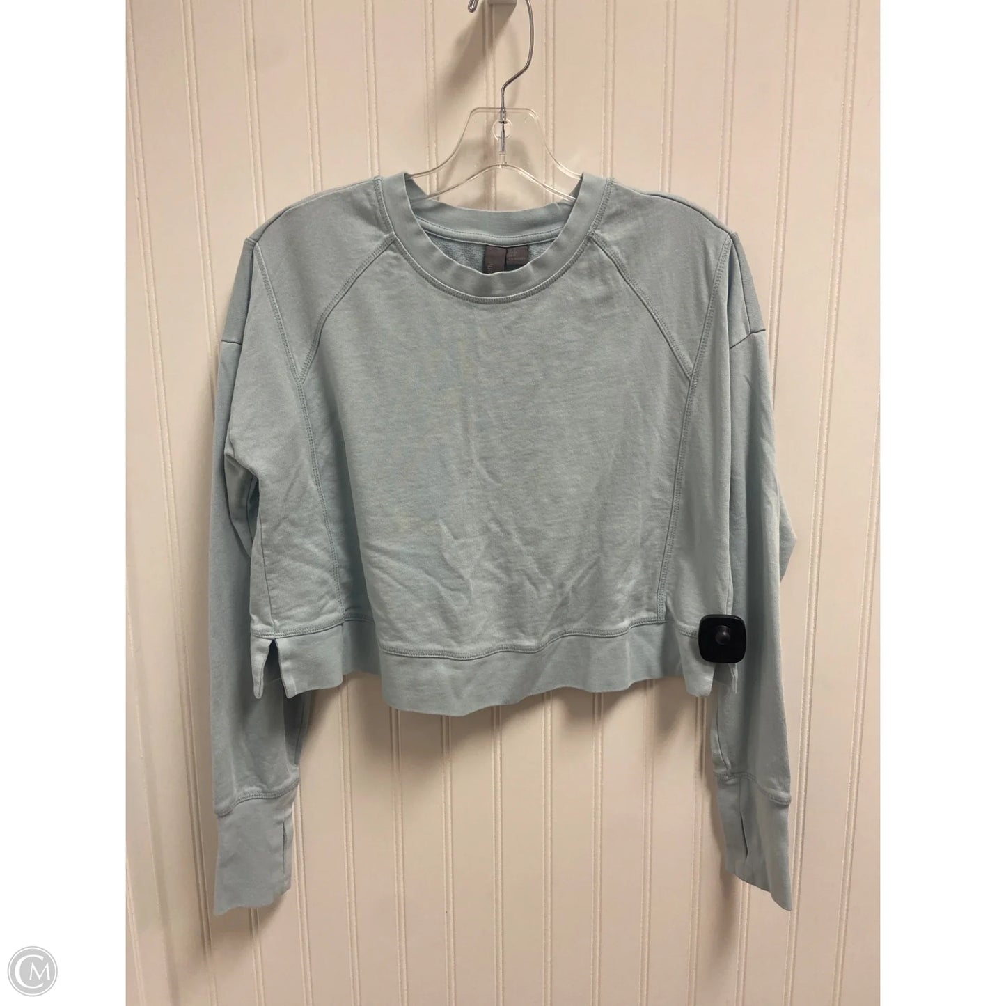 Athletic Sweatshirt Crewneck By Sweaty Betty In Blue, Size: S