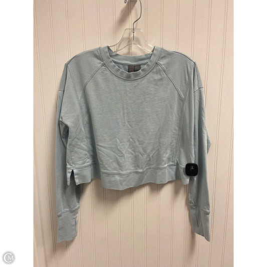 Athletic Sweatshirt Crewneck By Sweaty Betty In Blue, Size: S