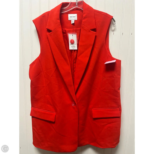 Blazer By Nine West In Red, Size: Xl