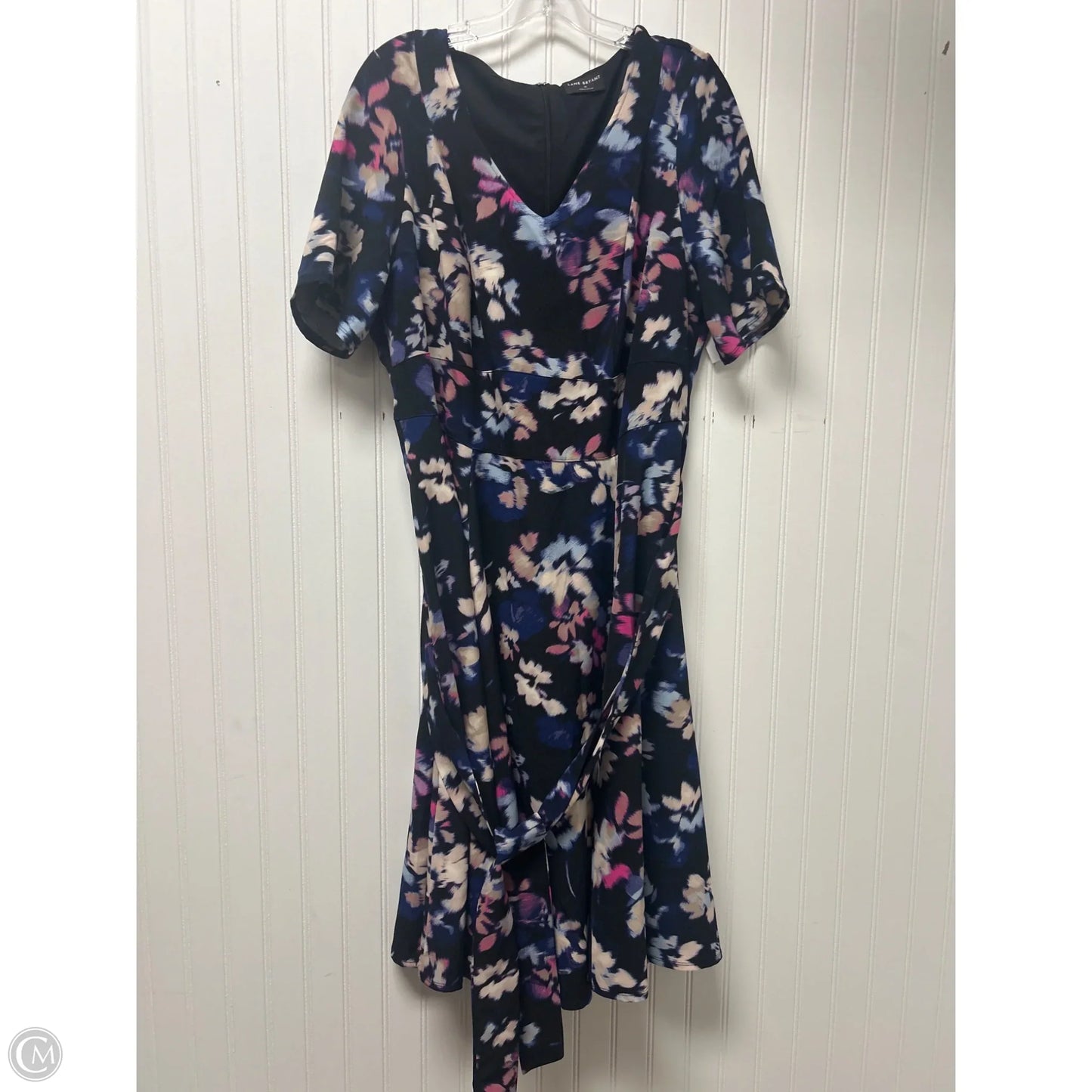 Dress Party Midi By Lane Bryant In Black, Size: Xl