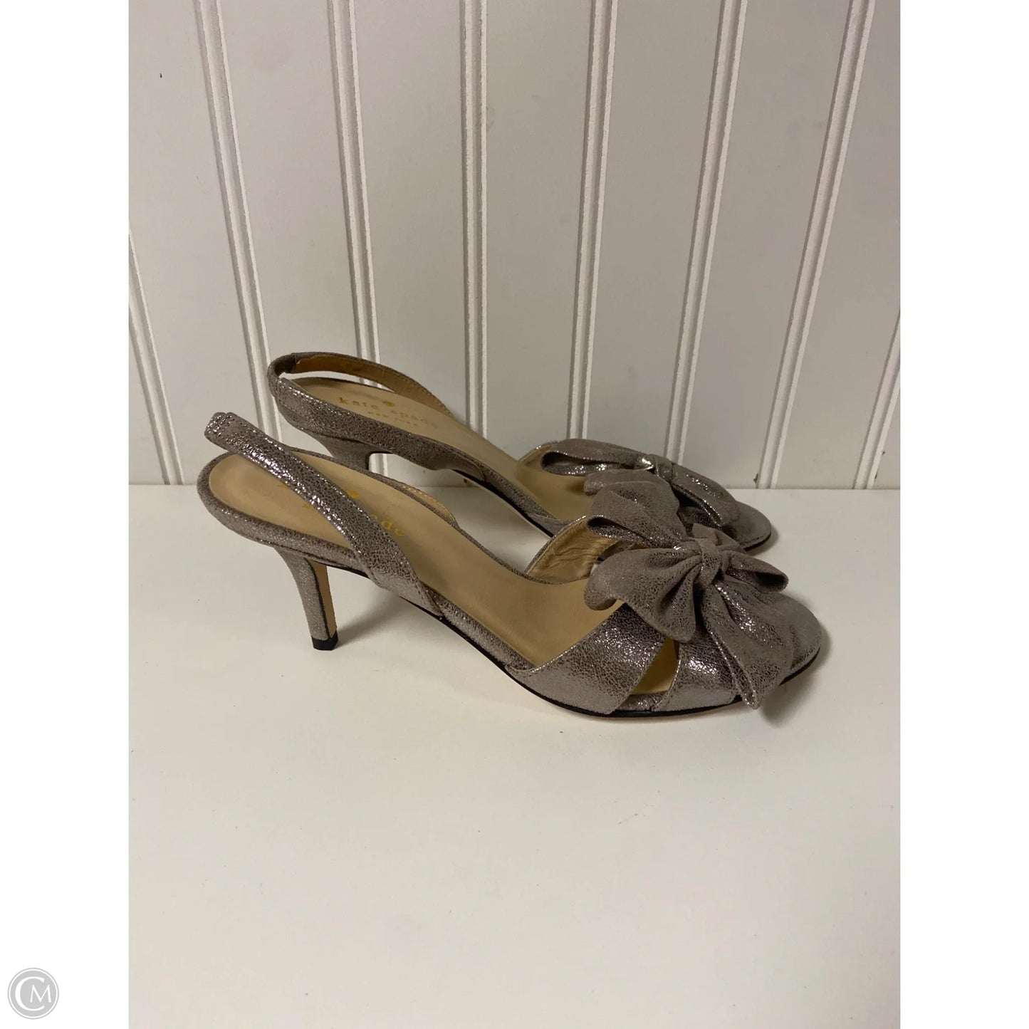 Sandals Designer By Kate Spade In Taupe, Size: 6