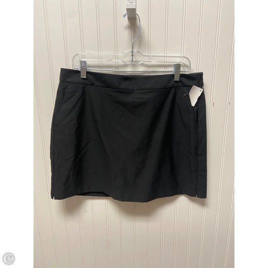 Athletic Skort By Nike In Black, Size: M