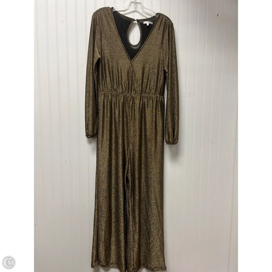 Jumpsuit By Clothes Mentor In Gold, Size: M