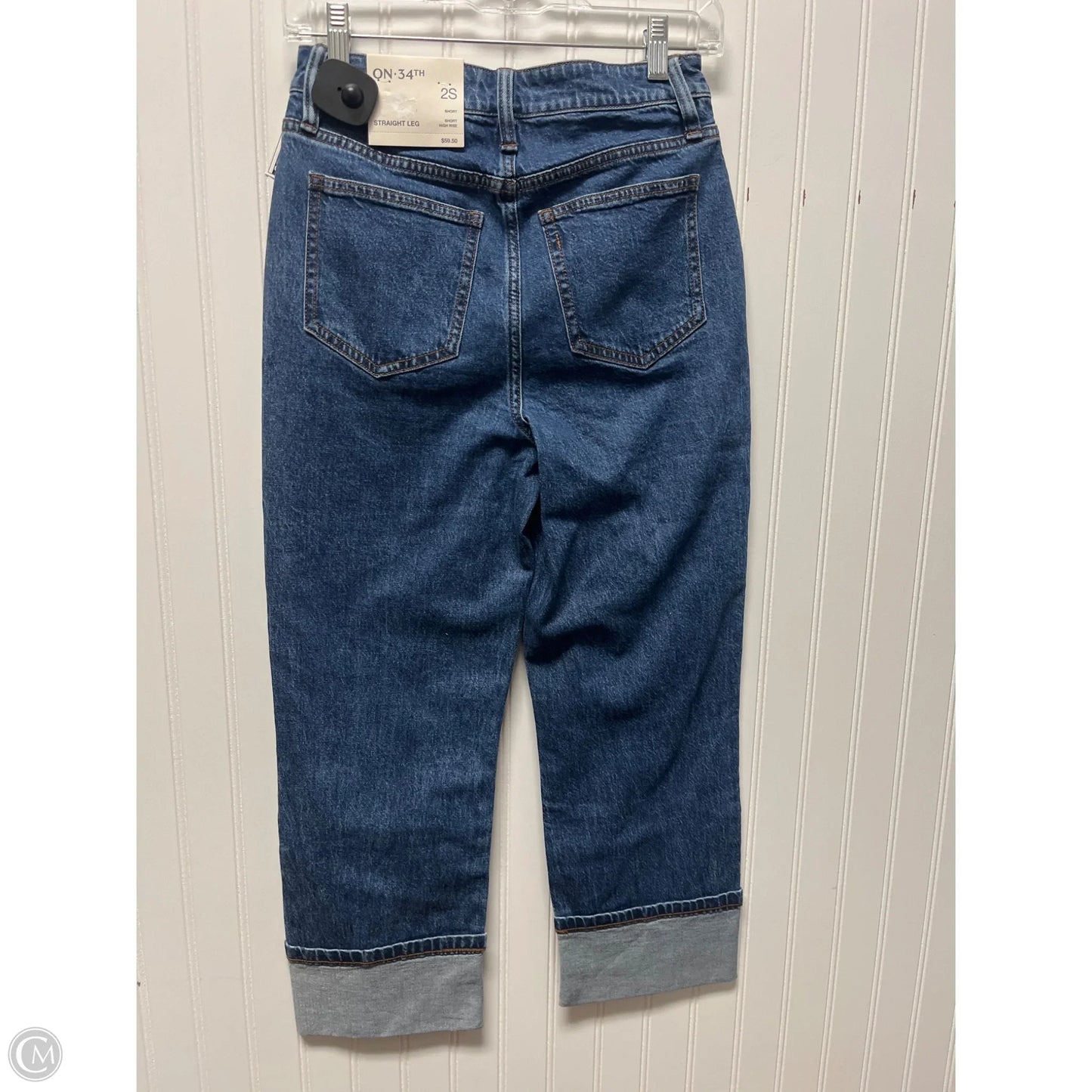 Jeans Straight By Cmc In Blue Denim, Size: 0