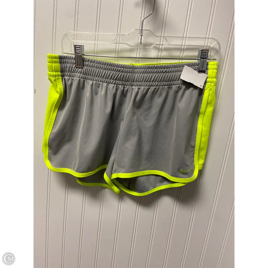 Athletic Shorts By Nike In Grey, Size: S
