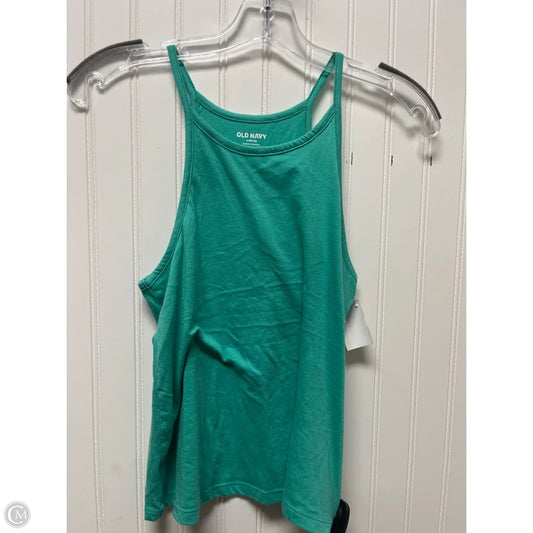 Top Sleeveless Basic By Old Navy In Teal, Size: Sp