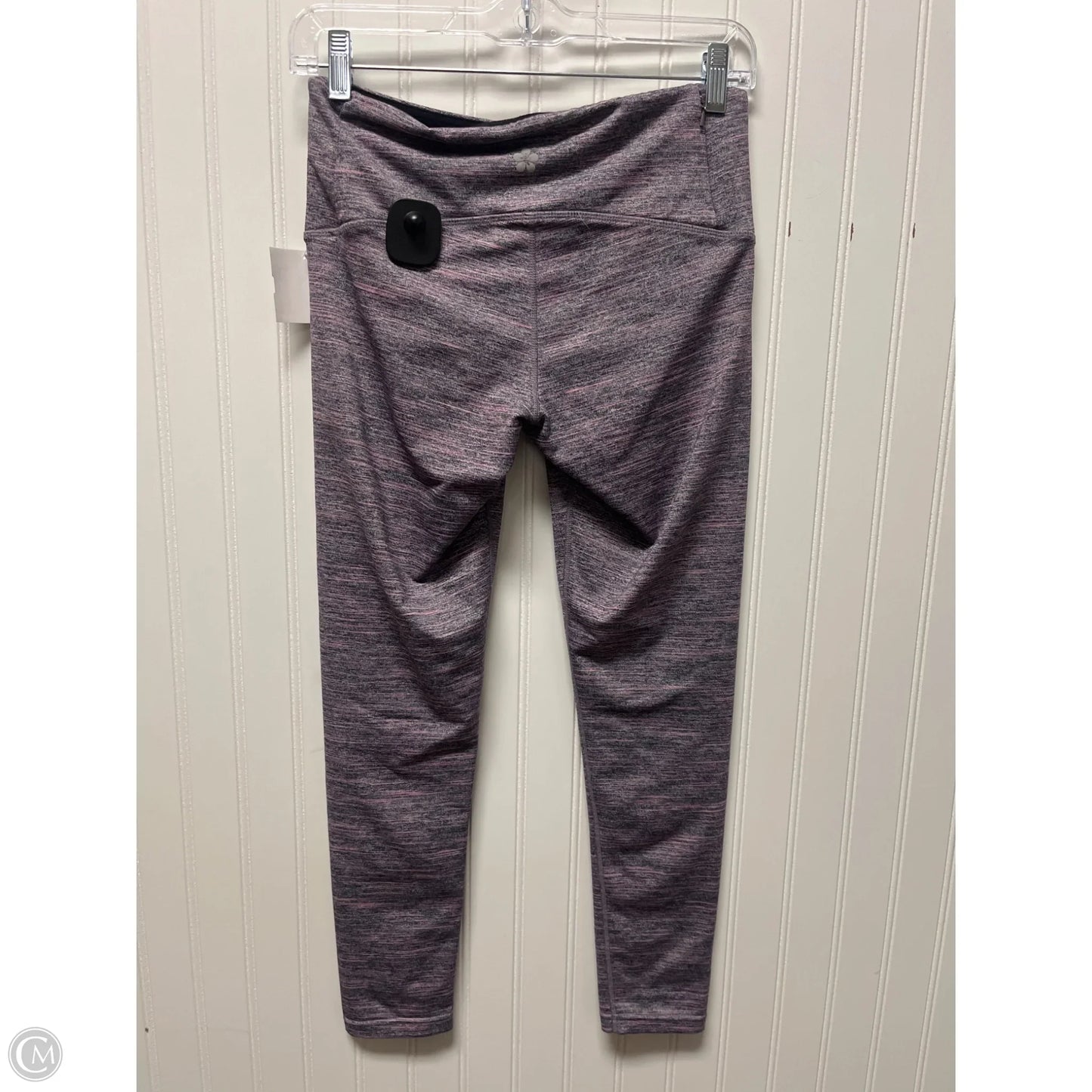 Athletic Leggings By Tuff Athletics In Purple, Size: S