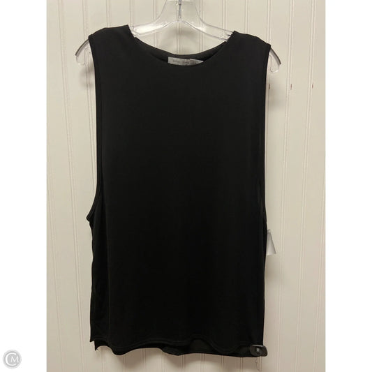 Top Sleeveless By Bishop + Young In Black, Size: L