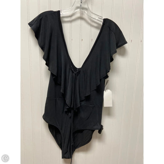 Bodysuit By Clothes Mentor In Grey, Size: L