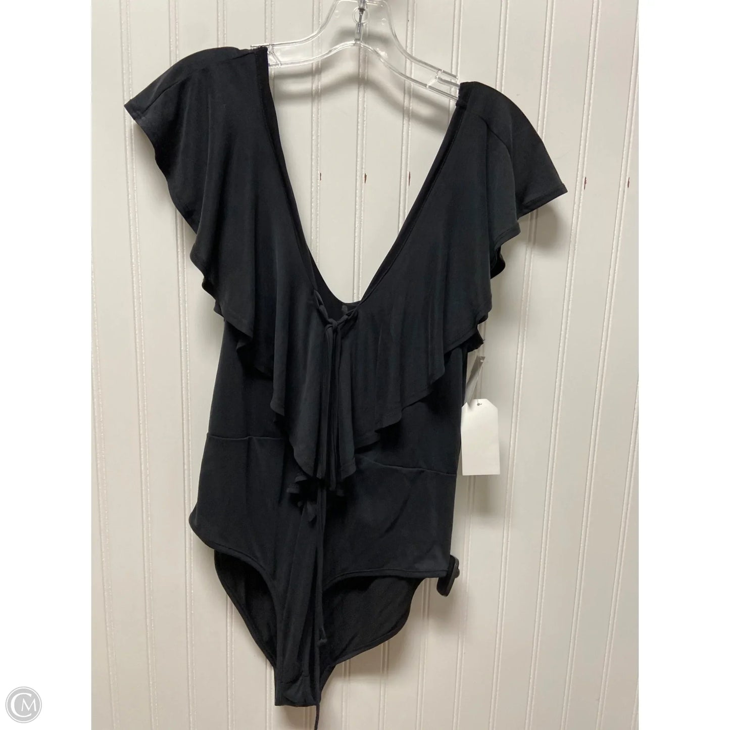 Bodysuit By Clothes Mentor In Grey, Size: L