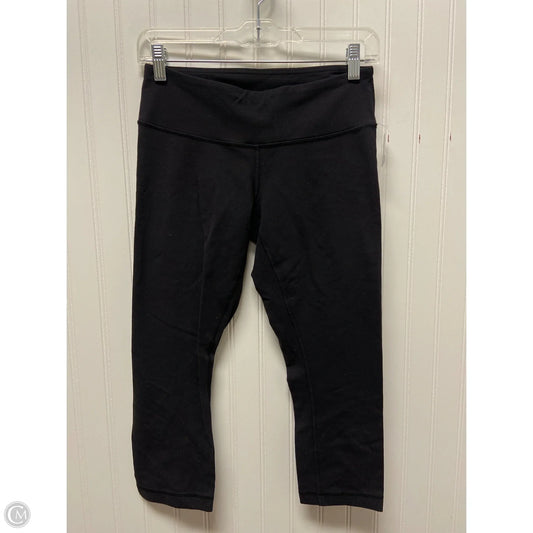 Athletic Leggings Capris By Lululemon In Black, Size: S