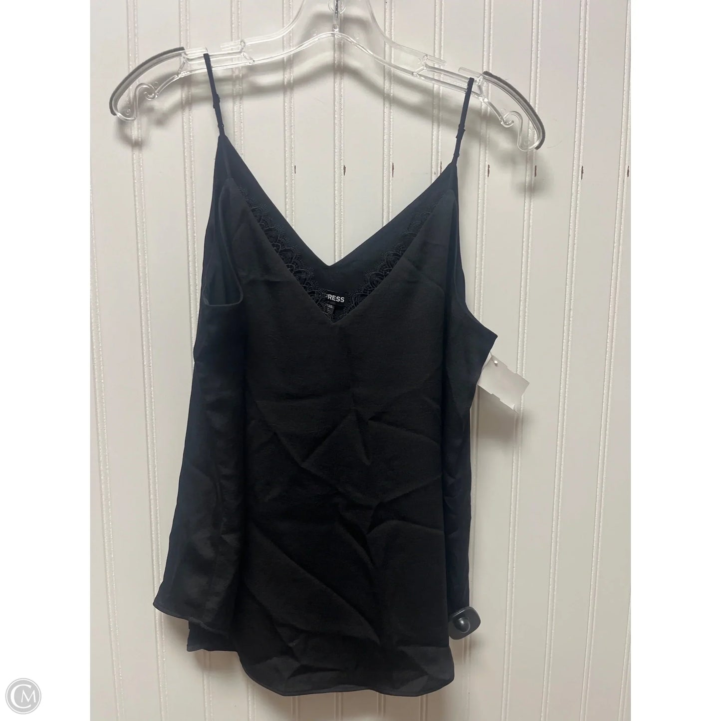 Top Sleeveless By Express In Black, Size: S