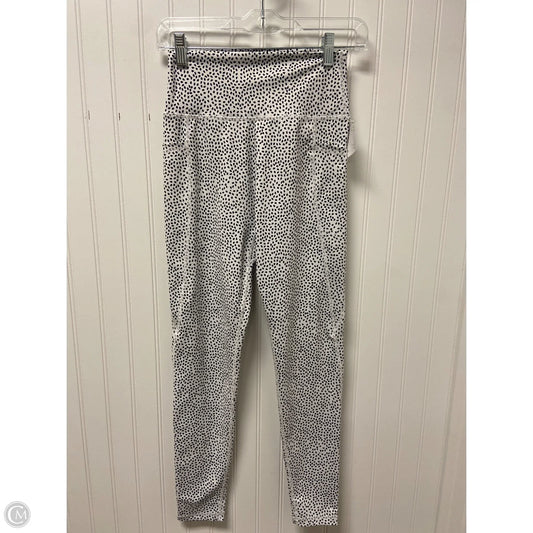 Athletic Leggings By Cmb In White, Size: M