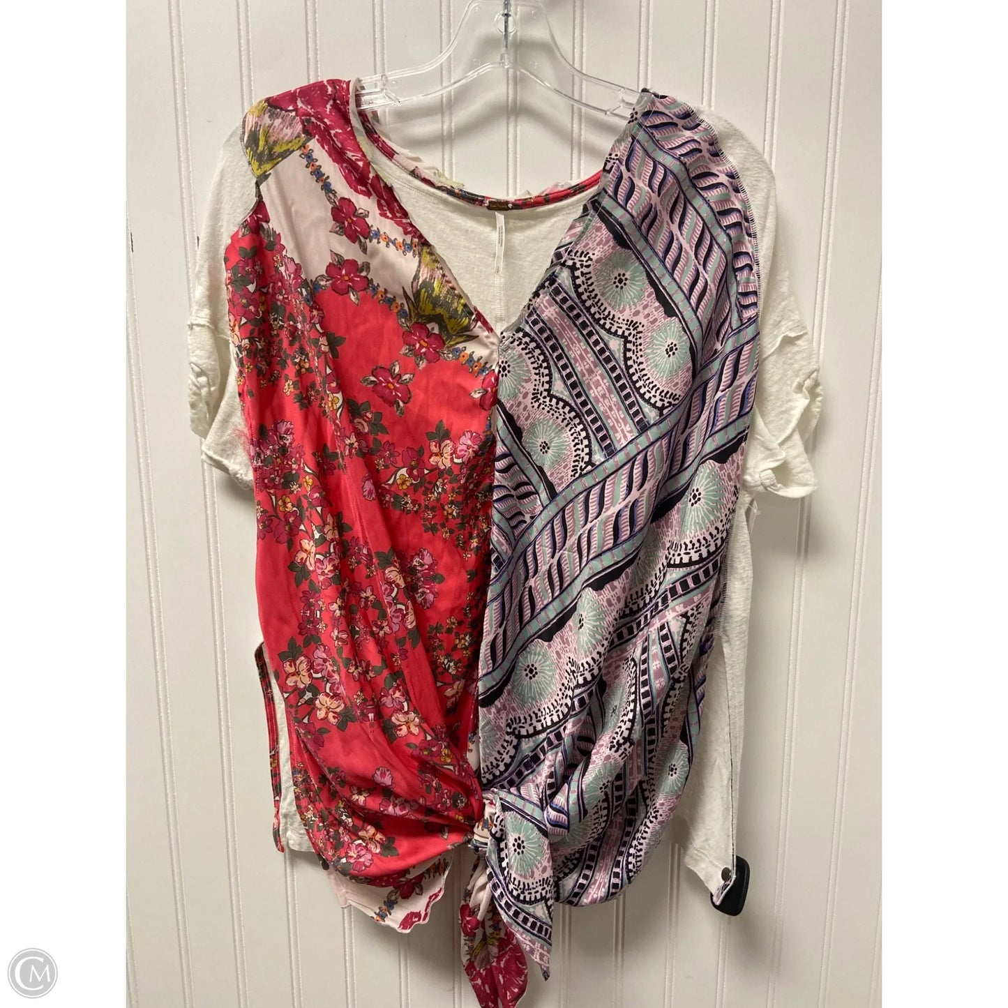 Top Short Sleeve By Free People In Multi-colored, Size: S
