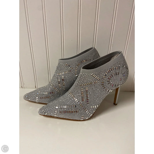 Boots Ankle Heels By Thalia Sodi In Grey, Size: 8