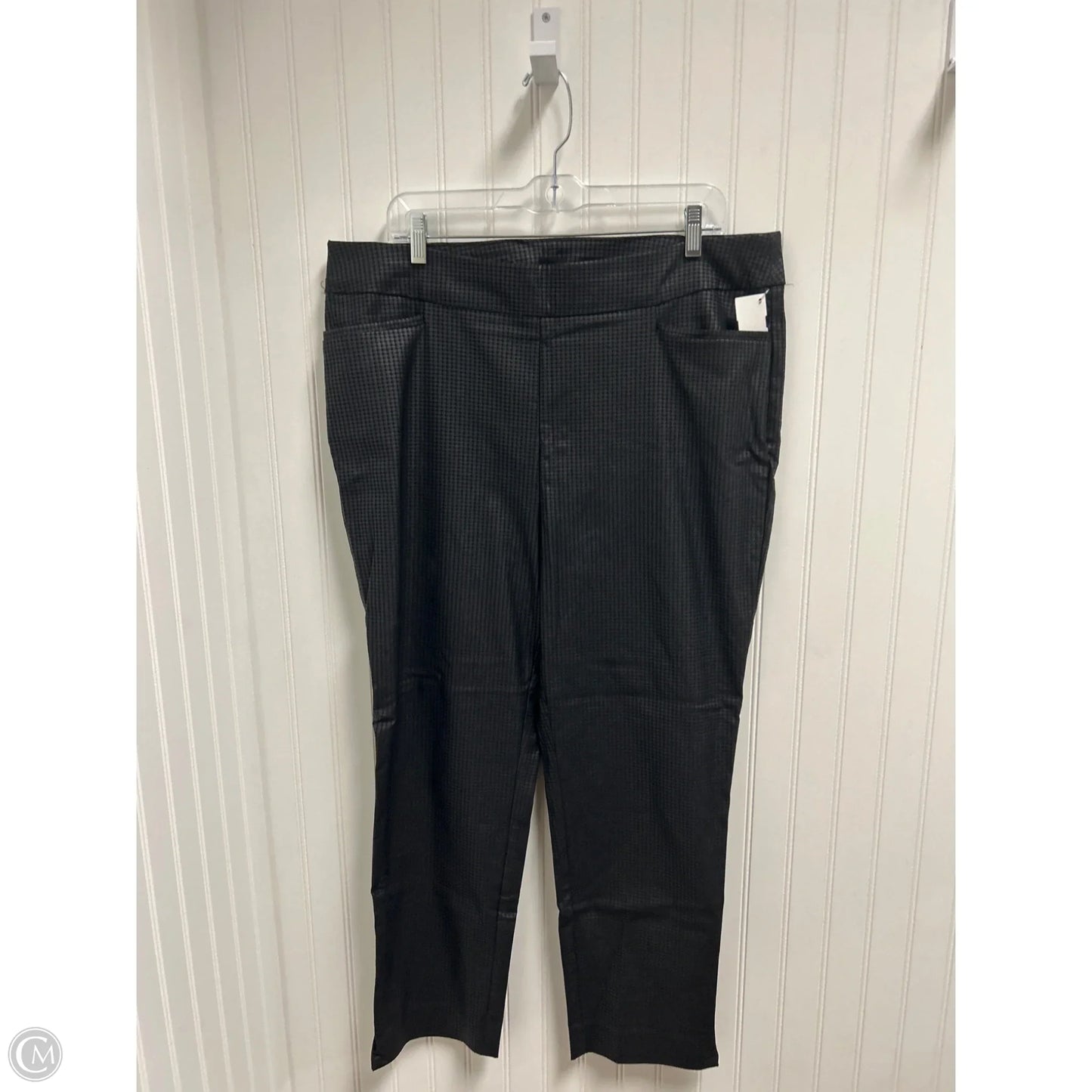 Pants Other By Chicos In Black & Grey, Size: 16