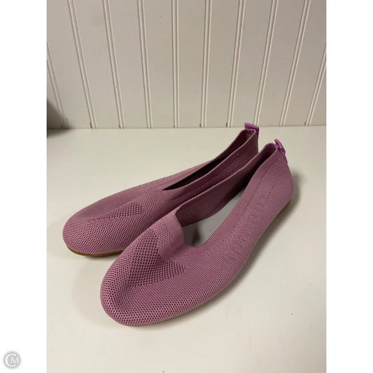 Shoes Flats By Clothes Mentor In Purple, Size: 8.5